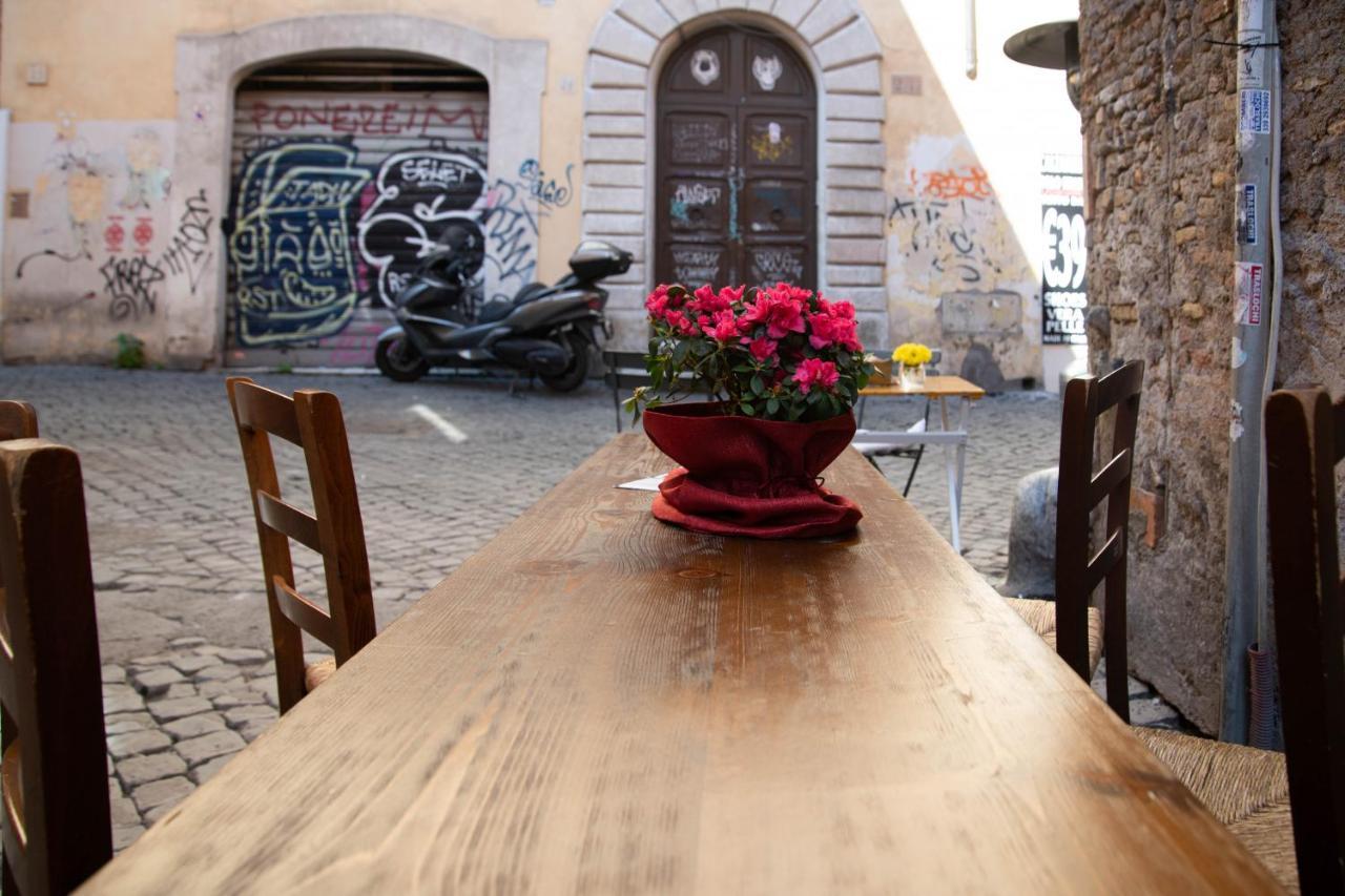 Trastevere Colorful Apartment With Terrace! Rom Exterior foto