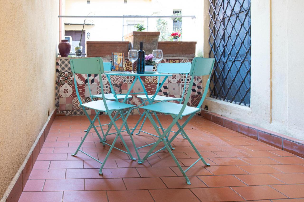 Trastevere Colorful Apartment With Terrace! Rom Exterior foto