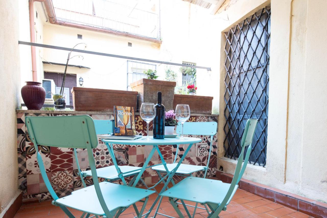 Trastevere Colorful Apartment With Terrace! Rom Exterior foto